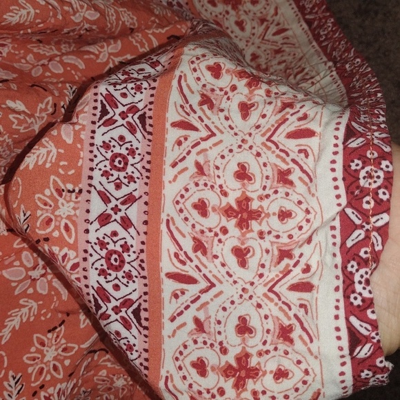 Floral Maxi Boho Beach Lunch Lounge Dress XS - Picture 8 of 8